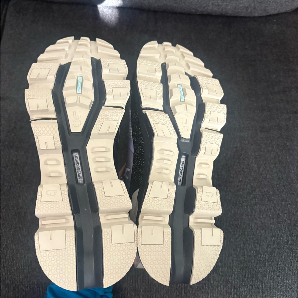 Size 7 - On Cloudrock 2 Waterproof - Glacier / Eclipse - Womens - Picture 6 of 7